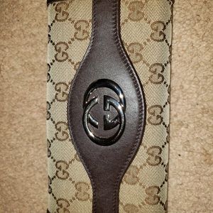 Authentic Gucci Monogram Sukey Wallet